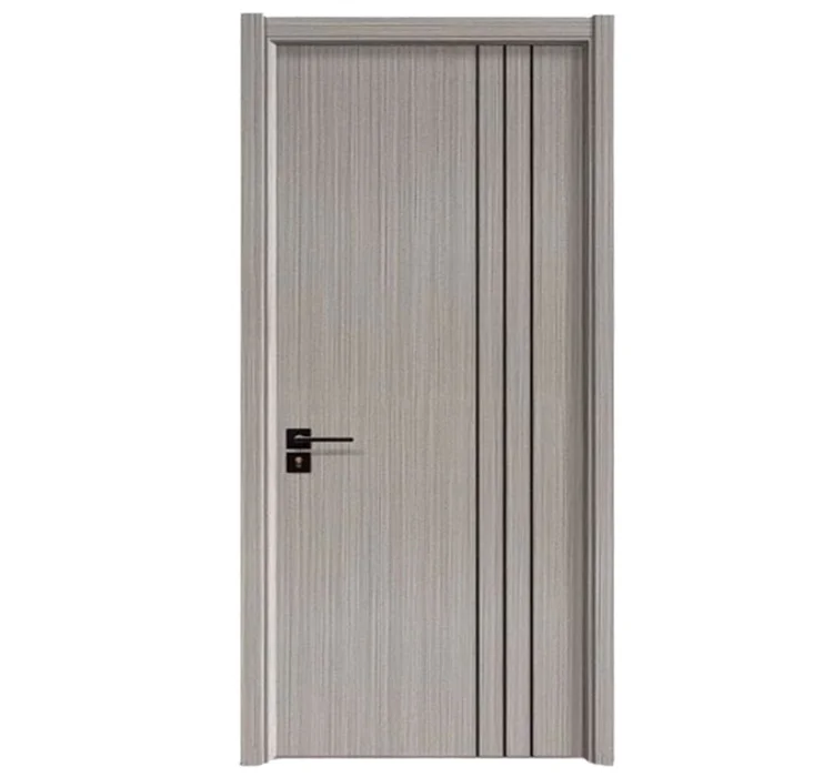 Fire Rated Residential Modern Security Main Entrance Wooden Puertas Demadera Door