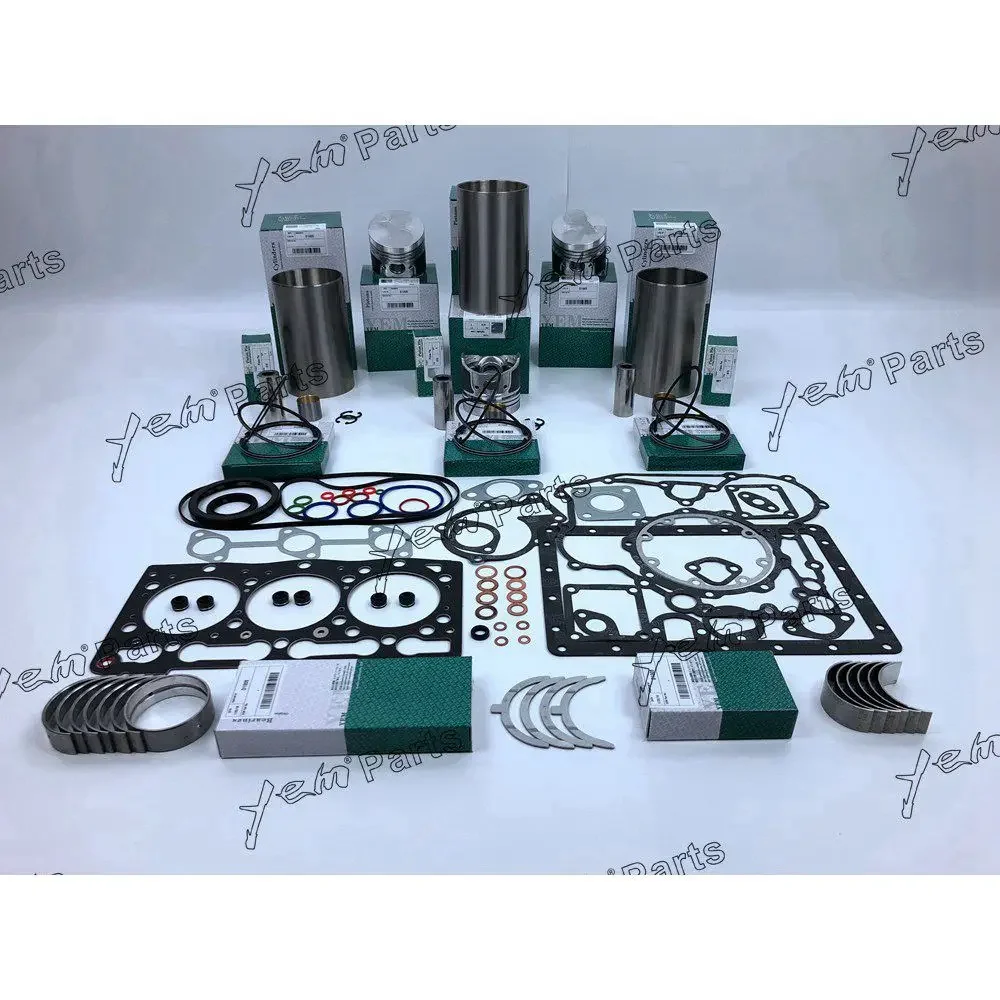完全なガスケットセットを備えたエンジンオーバーホールキット、Kubotaエンジン部品、d1005