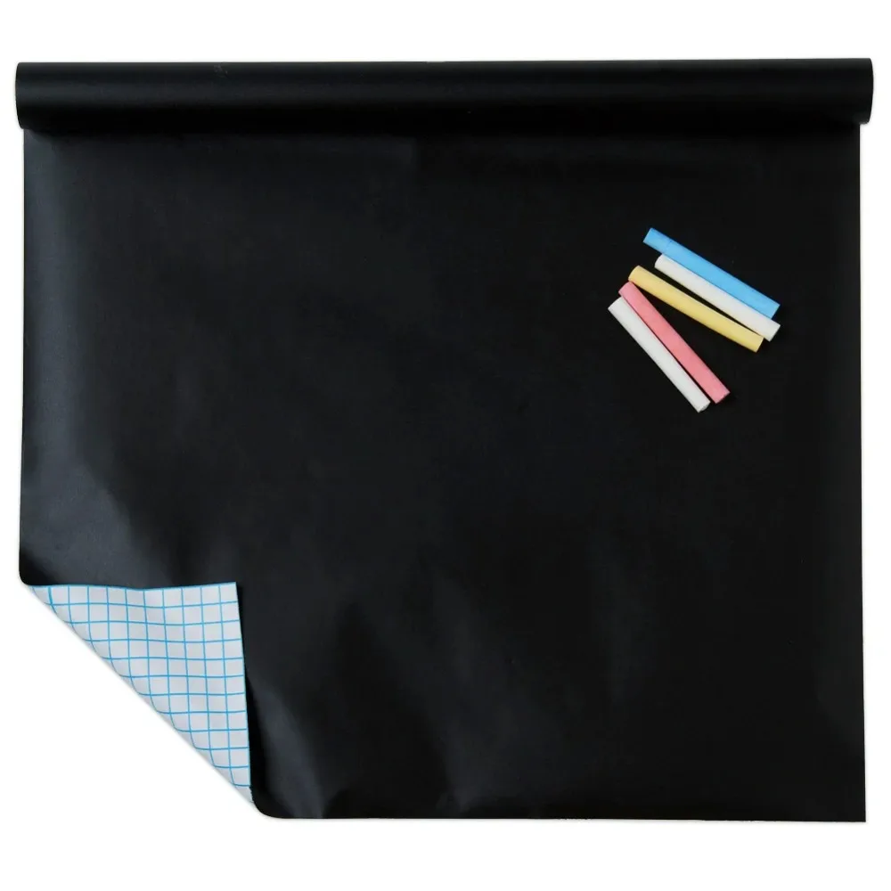 ملصقات السبورة البلاستيكية ذاتية اللصق مواد صديقة للبيئة سبورة الطباشير قابلة للمسح PVC قابلة للمسح رسم جدارية ديكور #3