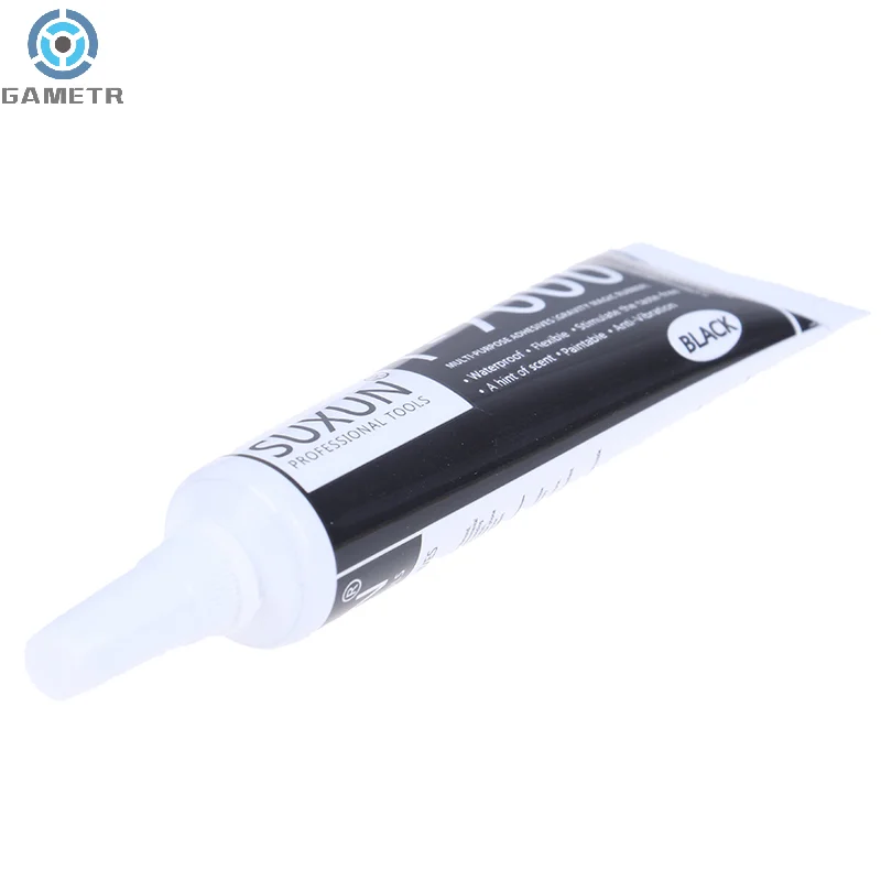 15ml T7000 Glue Super Epoxy Resin T-7000 Black Body Rubber Sealant for Mobile Phone Screen Ceramic Glass Leather Plastic Repair