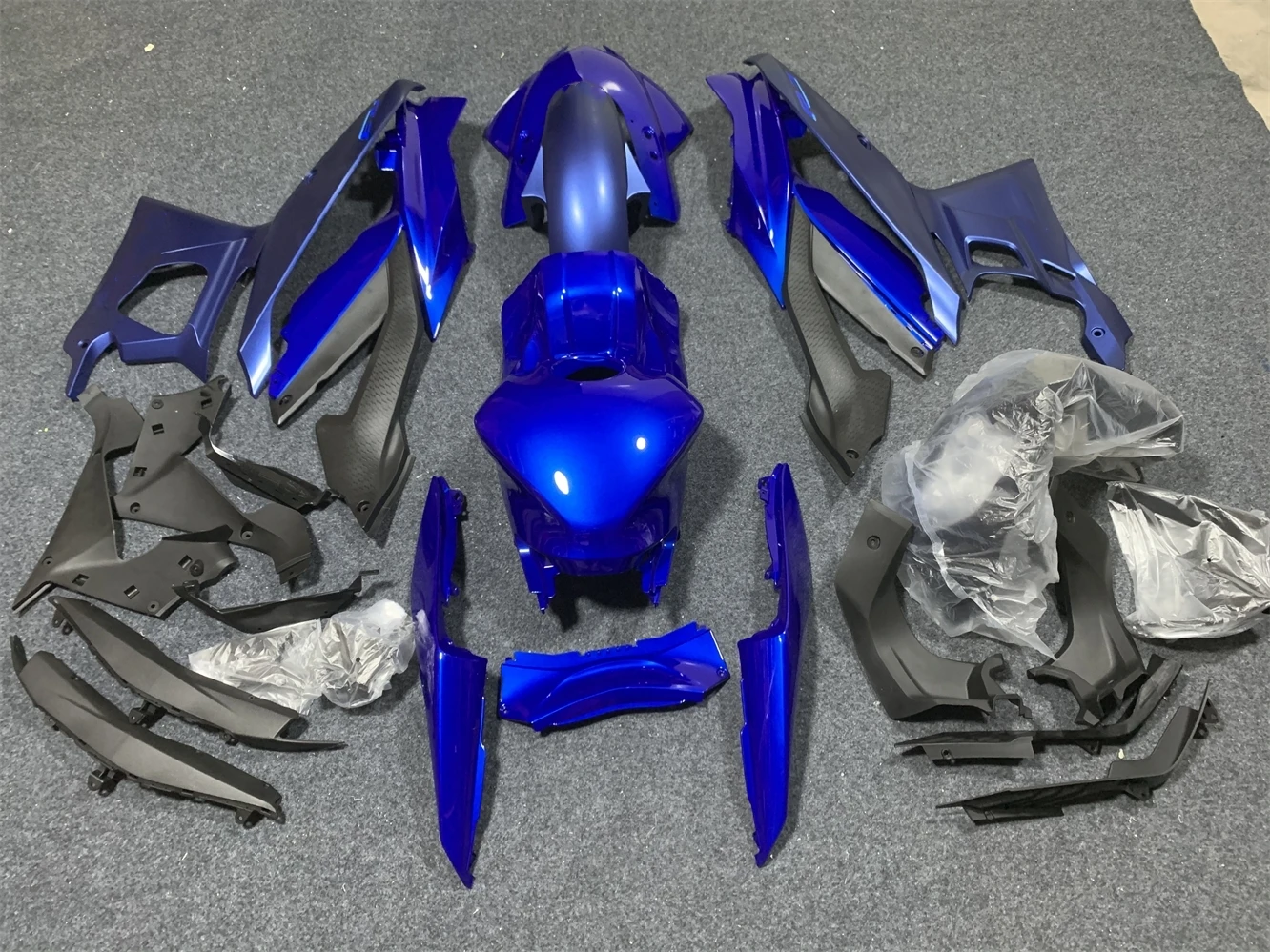 Motorcycle fairing fits Yamaha YZF-R3 19 2021 22 23 YZF-R25 2019 2020 2021 2022 2023 Fairing Blue motorcycle housing