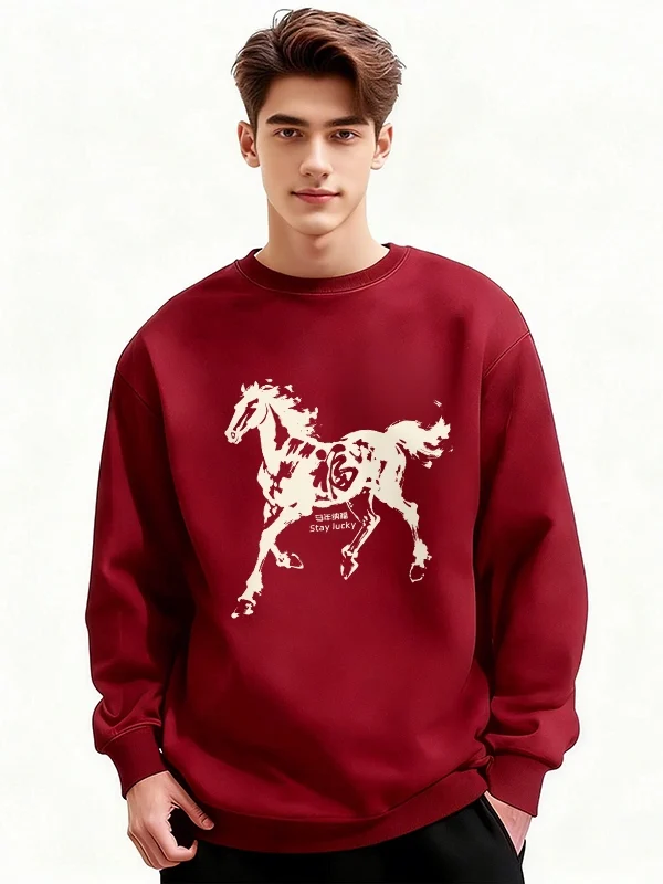 Vestibilità ampia Taglia grande 300 Pou Anno Luy Abbigliamento ex Felpe con cappuccio Thi Capispalla Coreano Sle rotondo Ne Long Sve