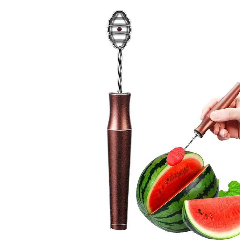 

Fruit Carving Tools Fruit Carving Ball Scooper With Ergonomic Handle Anti-Slip Portable Fruit Scooper Fruit Carving Device For