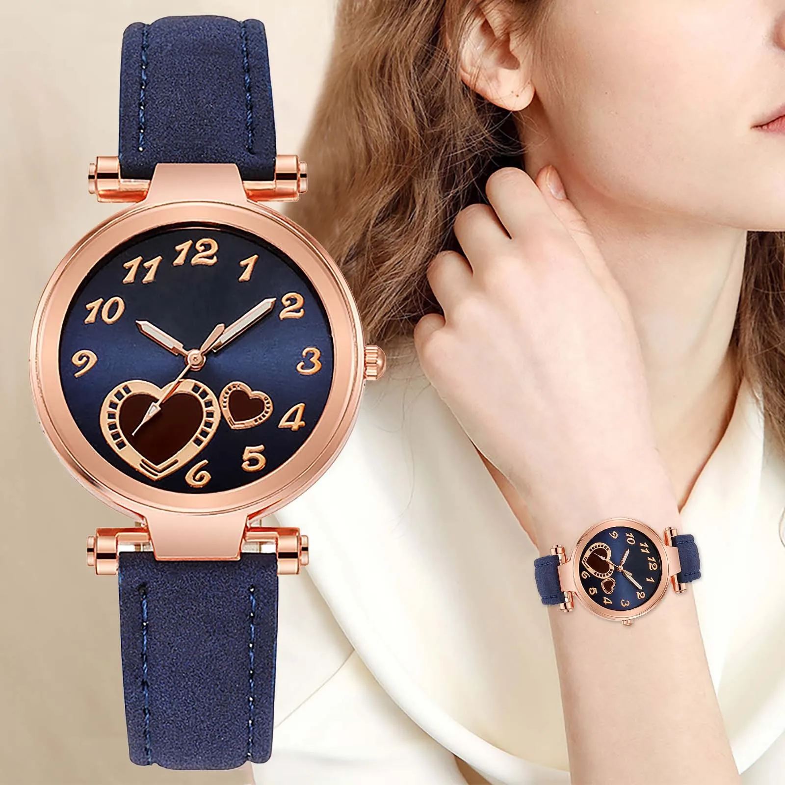 Zegarki damskie markowe luksusowe modne damskie zegarki skórzane damskie kwarcowe zegarki na rękę Montre Femme Relogio Feminino