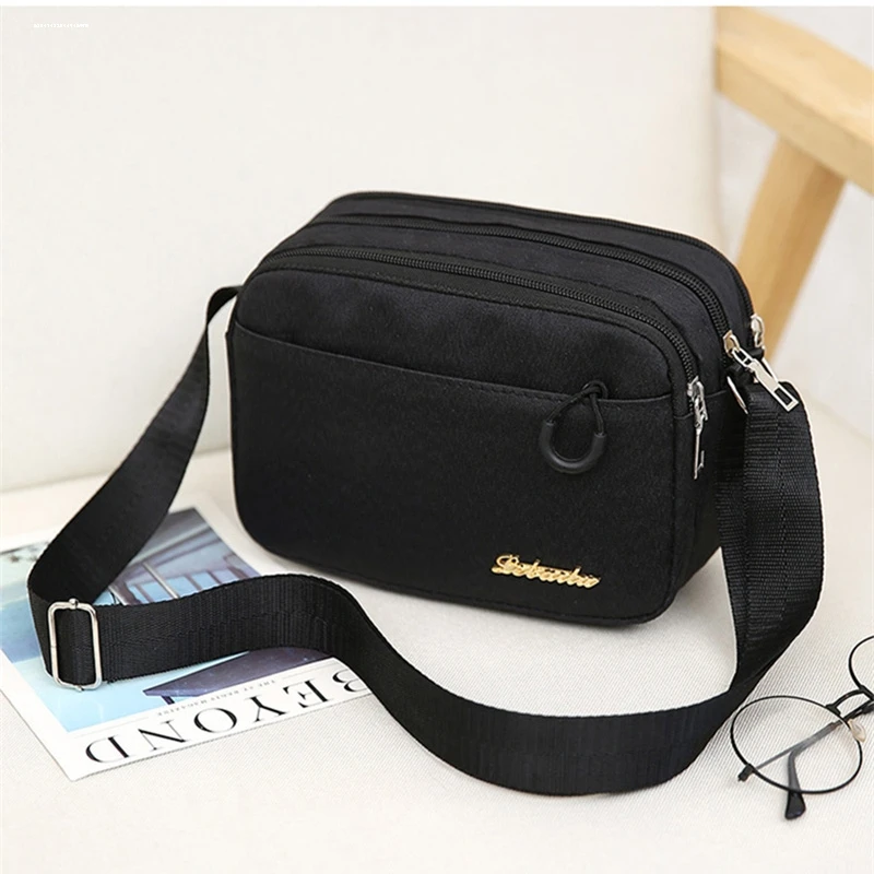 

Women's Crossbody Bag Lightweight Oxford Cloth Canvas Shoulder Sling Fashionable Versatile Mom's Small Backpack 2026 New Style