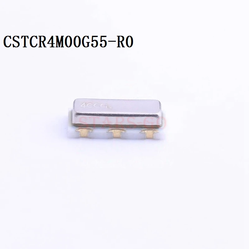 10 Buah/100 Buah 4MHz 4520 3P SMD ± 0.5% 39pF CSTCR4M00G55-R0 Resonator Keramik