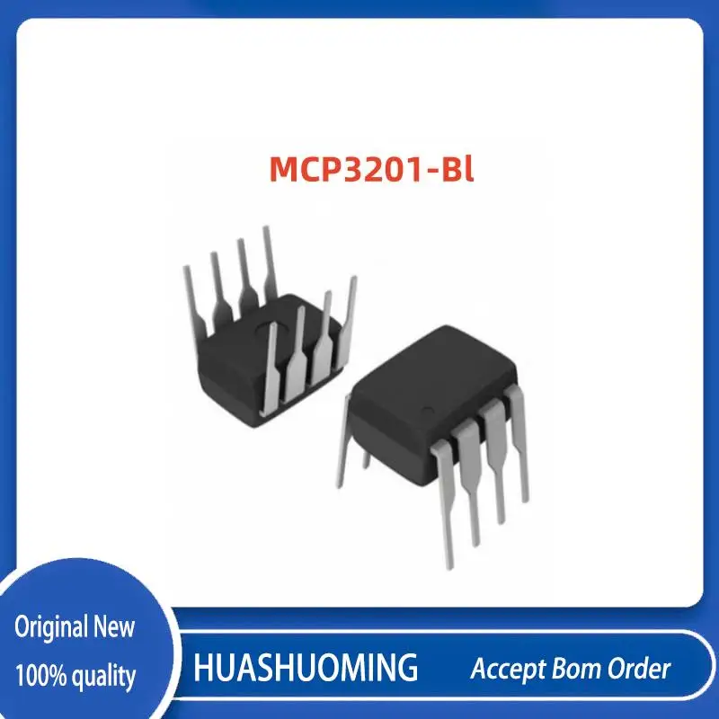 5Pcs/Lot   MCP3201-BI/P  MCP3201  MCP3201-Bl  3201-B