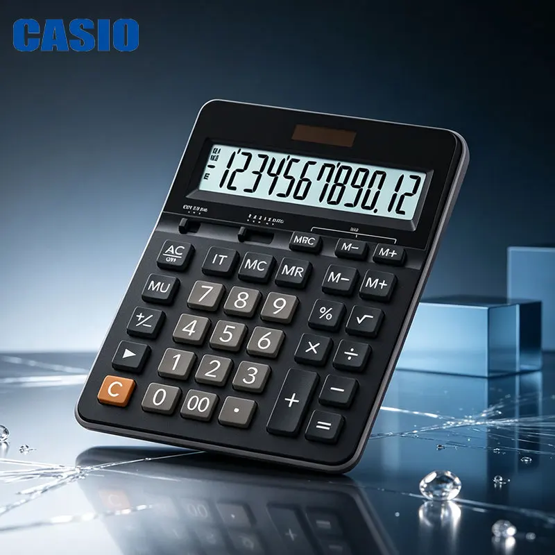 Casio GX-12B/GX-14B/GX-120B/AX-12B/MX-12B Business financial daily accounting desktop computer keys soft and not disturbing