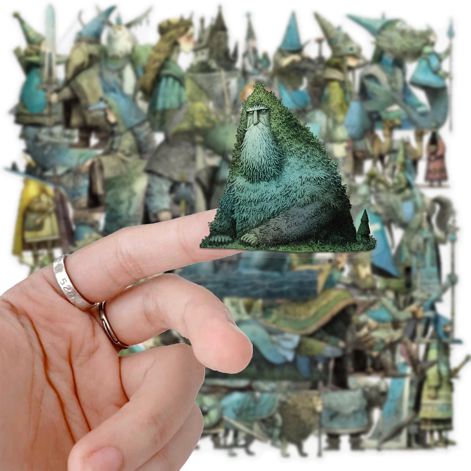 50 قطعة من ملصقات Fairy Tale Magic World Fun DIY جراب هاتف للكمبيوتر المحمول وكوب الماء وملصقات ألعاب الكمبيوتر #3