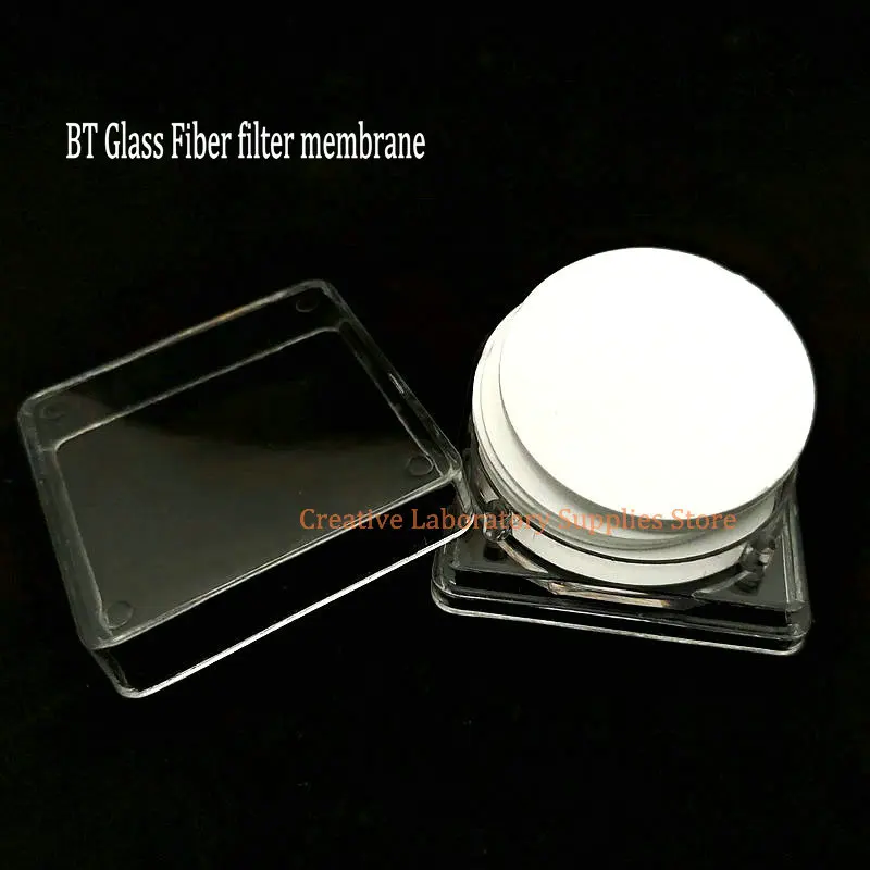 

25 шт./лот, стекловолоконная мембрана BT для отбора проб воздуха, пленка для измерения пыли, диаметр от 13 мм до 200 мм, размер апертуры по умолчанию 0,22 мкм