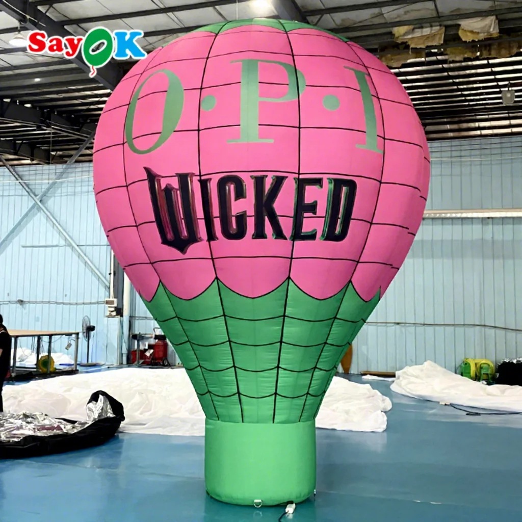 4m Outdoor Inflatable Advertising Hot Air Balloon for Event Festival