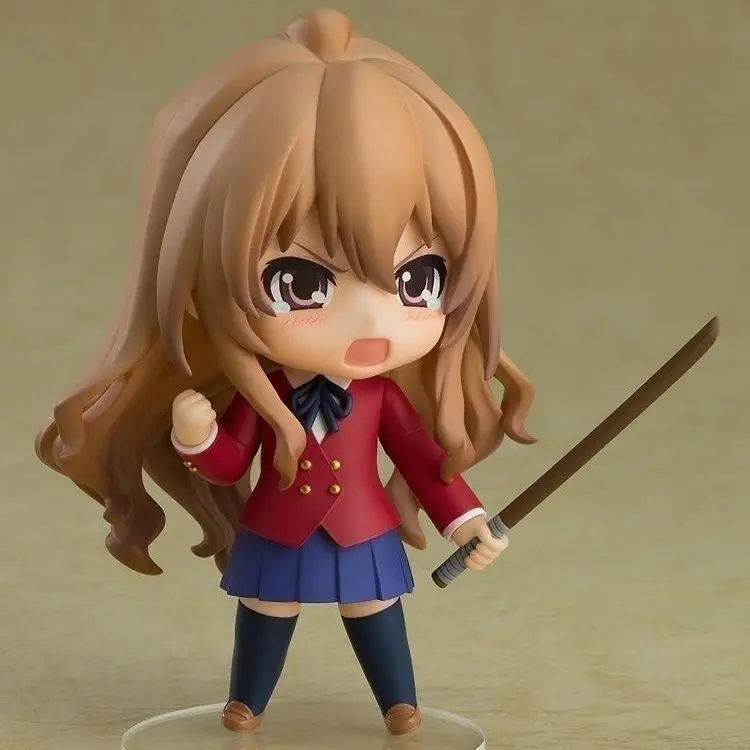 Anime TIGER×DRAGÓN Aisaka Taiga Toradora! # 2523 figura de acción uniforme escolar chica PVC modelo figura muñeca colección ornamento regalo