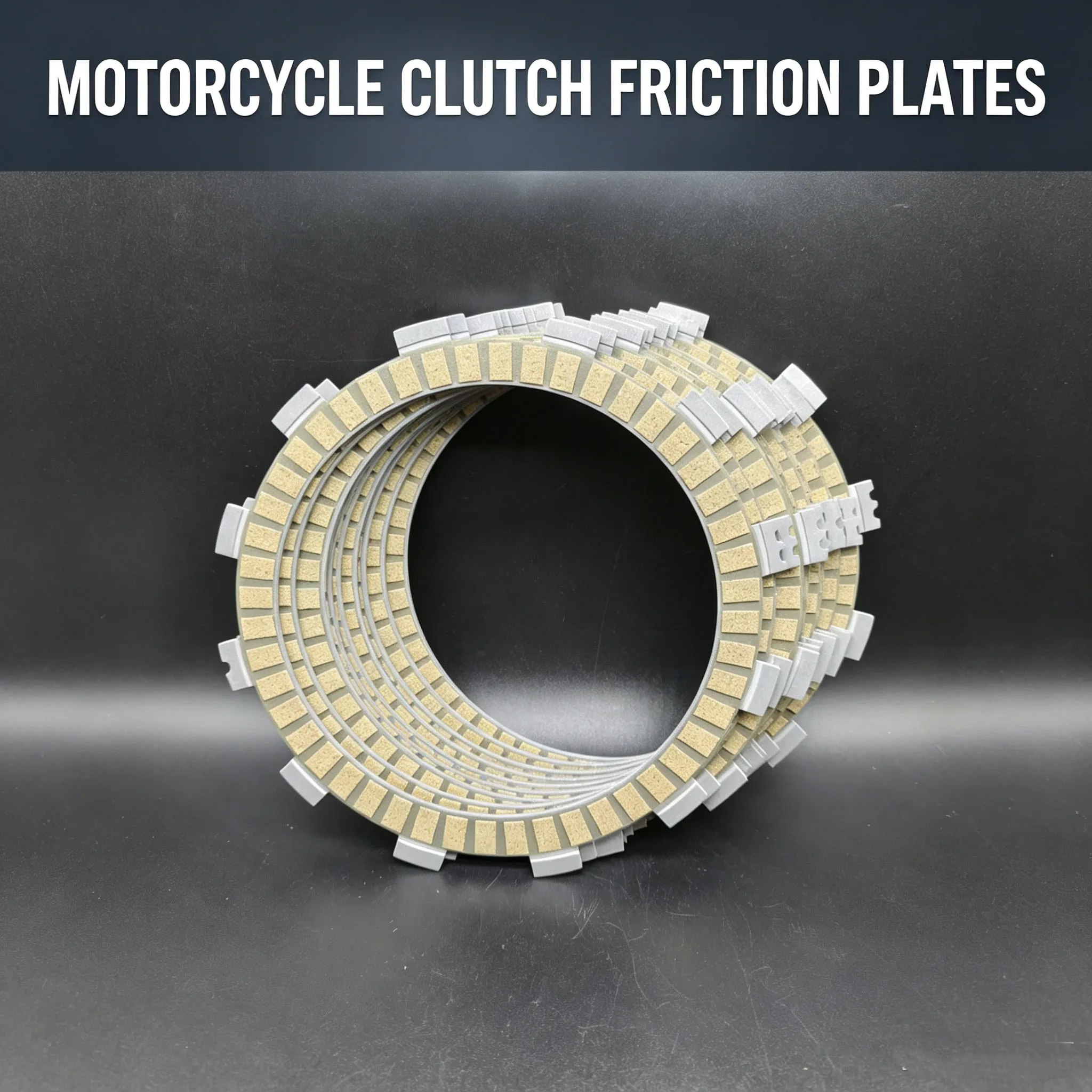 Clutch Friction Disc Plates Fits Yamaha XV1700 Road Star Midnight Silverado 2005-2013