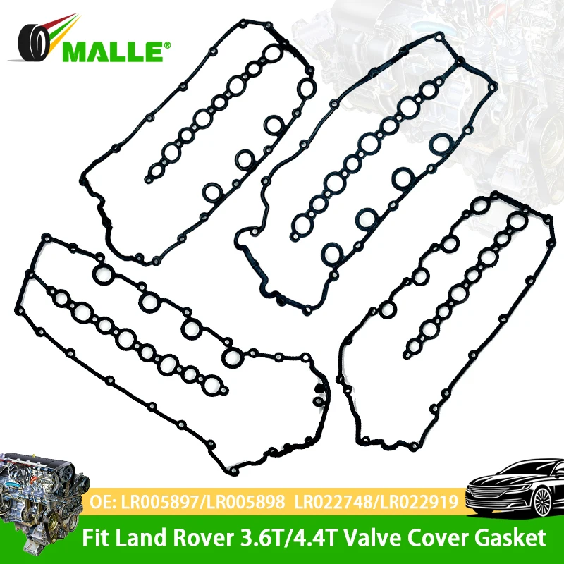 

Valve Cover Gasket Set Fit 3.6T/4.4T Diesel Engine Accessories For Land Rover Range Rover Sport Vogue LR005897 LR005898 LR022748