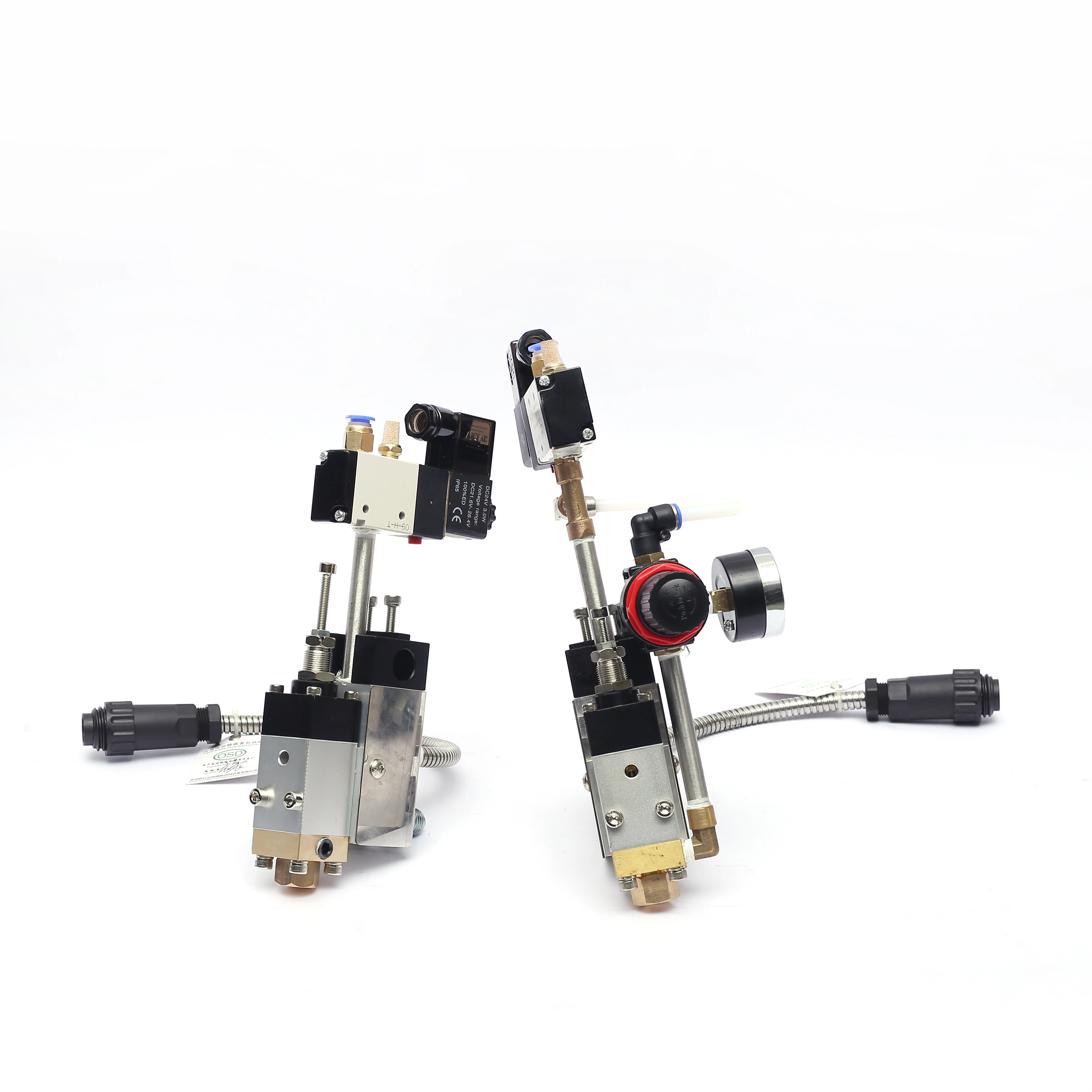 Hot Sale Good Quality Automatic Fixed Spiral Mist Spray Hot Melt Glue  for Kraft Paper Bag Application