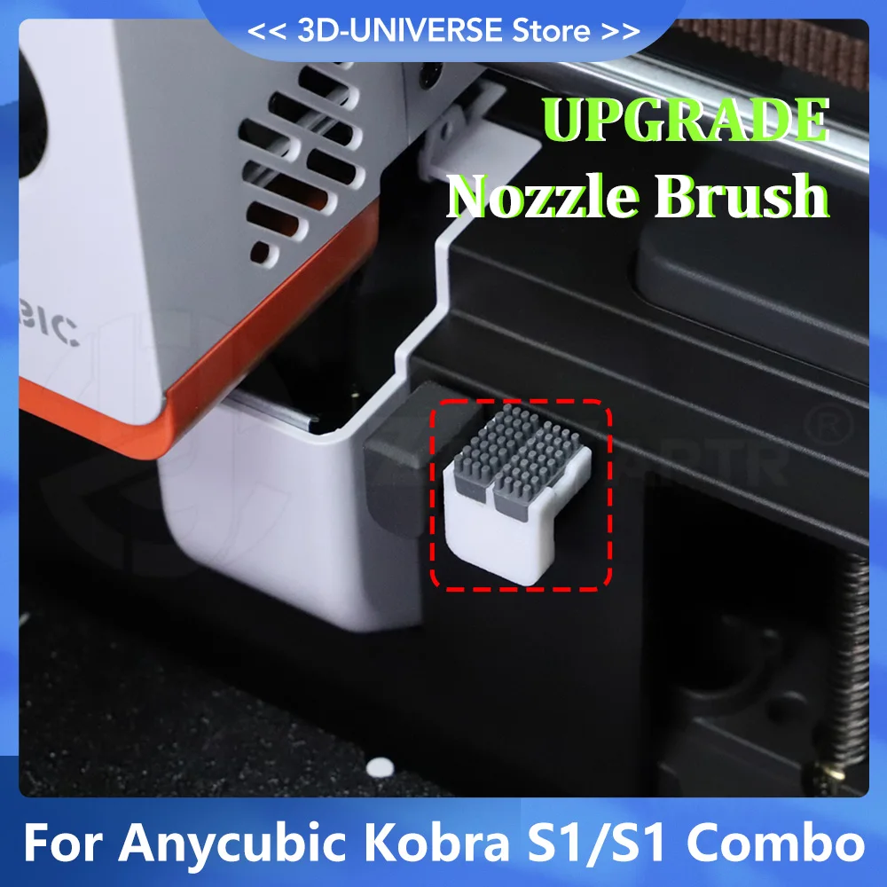 

Новинка для Kobra S1, насадка для стеклоочистителя Hotend, силиконовая щетка для Anycubic Kobra S1, инструмент для очистки горячих концов, насадка, щетка Kobra S1, аксессуары