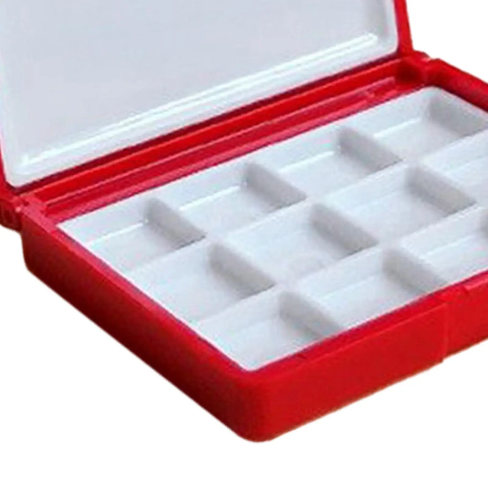Empty Paint Palette Wooden Watercolor Box with Lid Portable Travel Paint Tray for Artists Students Sketching Storage