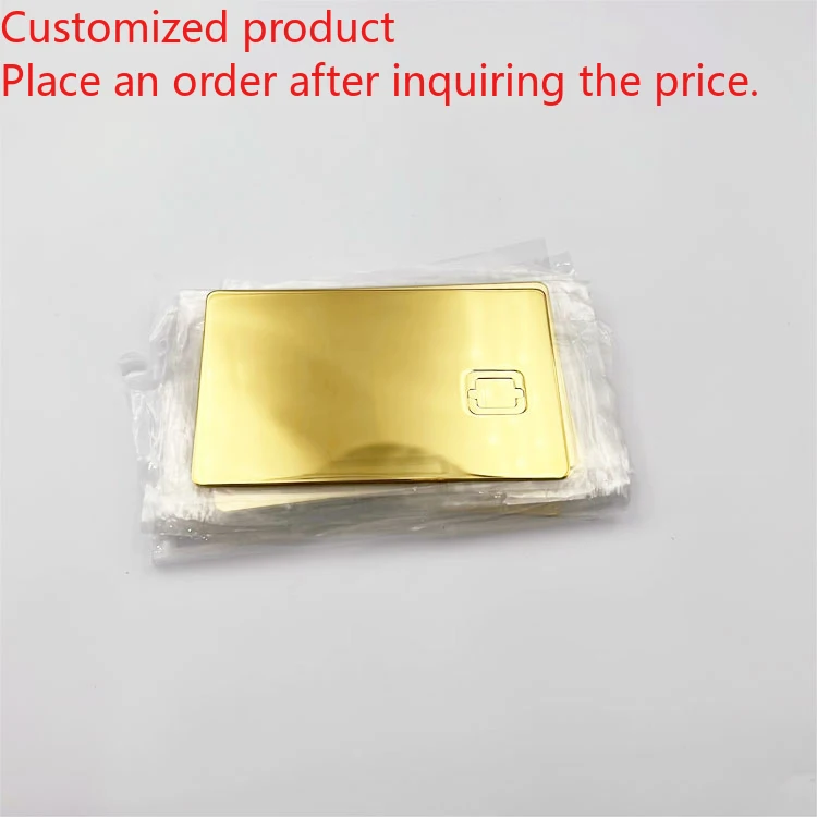 

Customized query 2025 Hot Selling 0.8mm Thick Stainless Steel Mirror Polished Process Business Card with Custom Logo Laser Engra