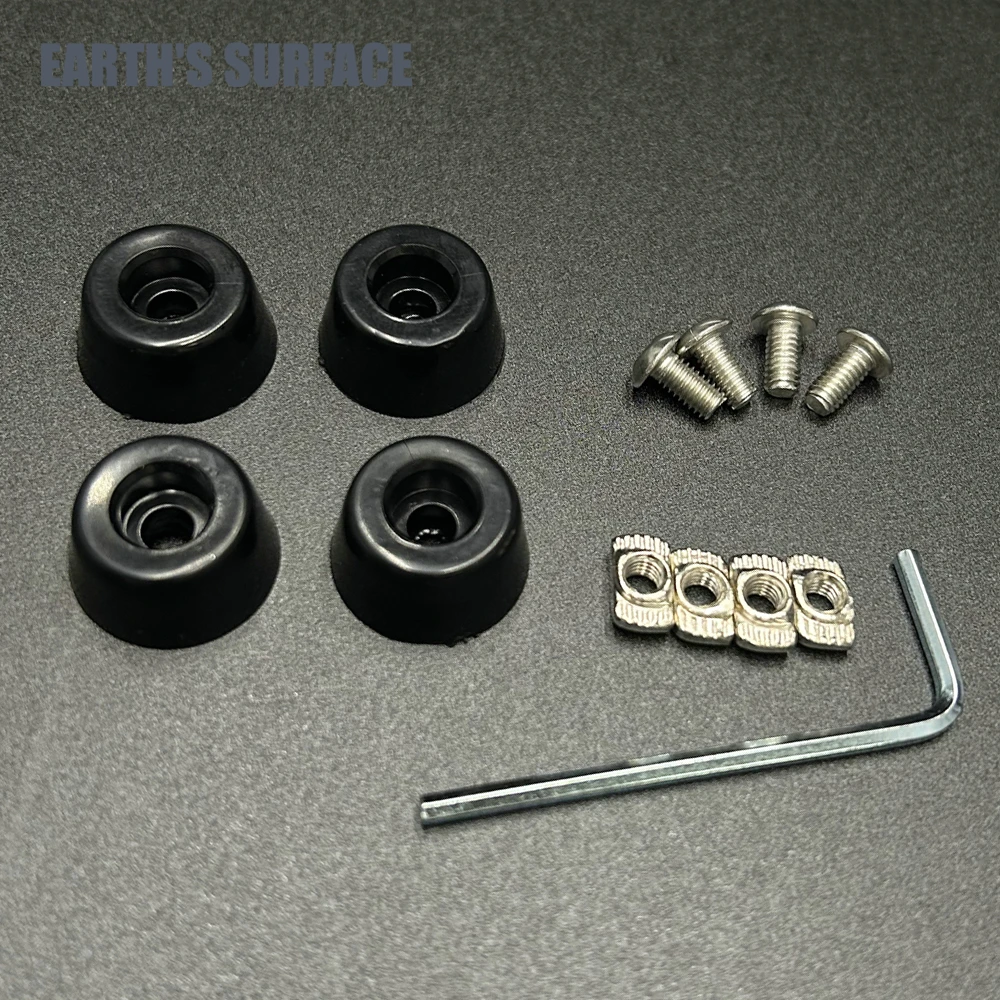 ES-3D Printer Part 4/8 Set Antivibration Feet For Anti-vibration Rubber Landing Mat Feet For Lab X1 P1P Ender 3 CR10 3D Printer