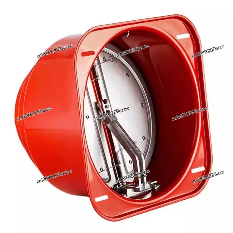 

Kitchen Range Hood Check Valve Flue Ventilation Bathroom Special Flue Valve Galvanized Carbon Steel Fire Prevention