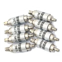 RF Band Pass Filter BPF 433M 868M 915M 1.2G 1.5G 2.4G 5.8G Wzmacniacz radiowy WIFI SDR LORA Helium Miner Satelitarny Walkie-talkie