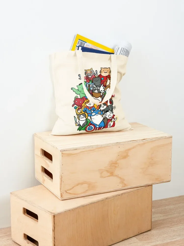 Catvengers Tote Bag tote bag women Canvas stote bag Shopper handbag canvas bags