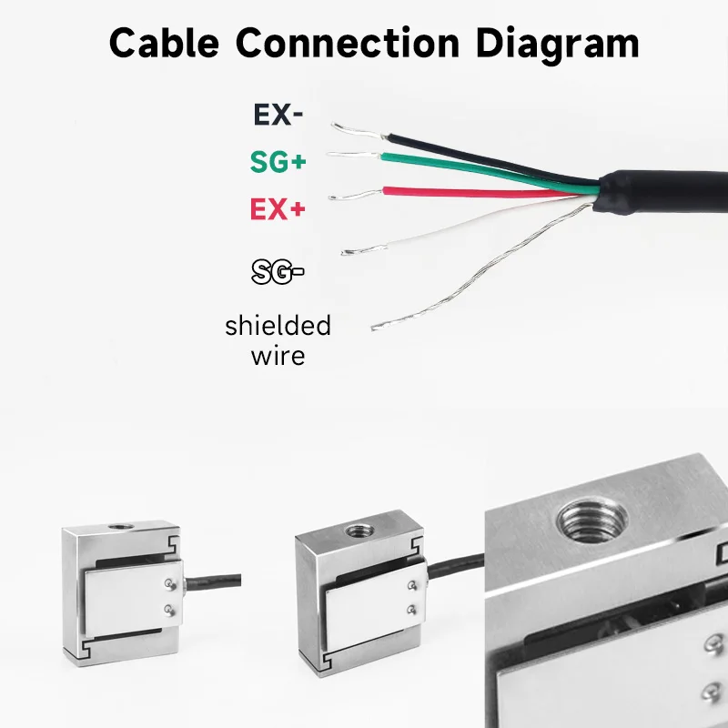 mini Weighing Sensor load cell  S Type Load Sensors for crane scales