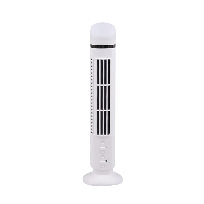 

Portable Air Cooler Fan,Streamlined Tower Fan With LED,Powerful Wind,Space-Saving, Bladeless Design, USB Interface Durable