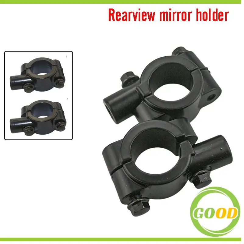 1 Pair Universial 8/10mm 22mm Motorcycle HandleBar Mirror Scooter E-Bike Rearview Mirrors Electromobile Back Side Convex Mirror