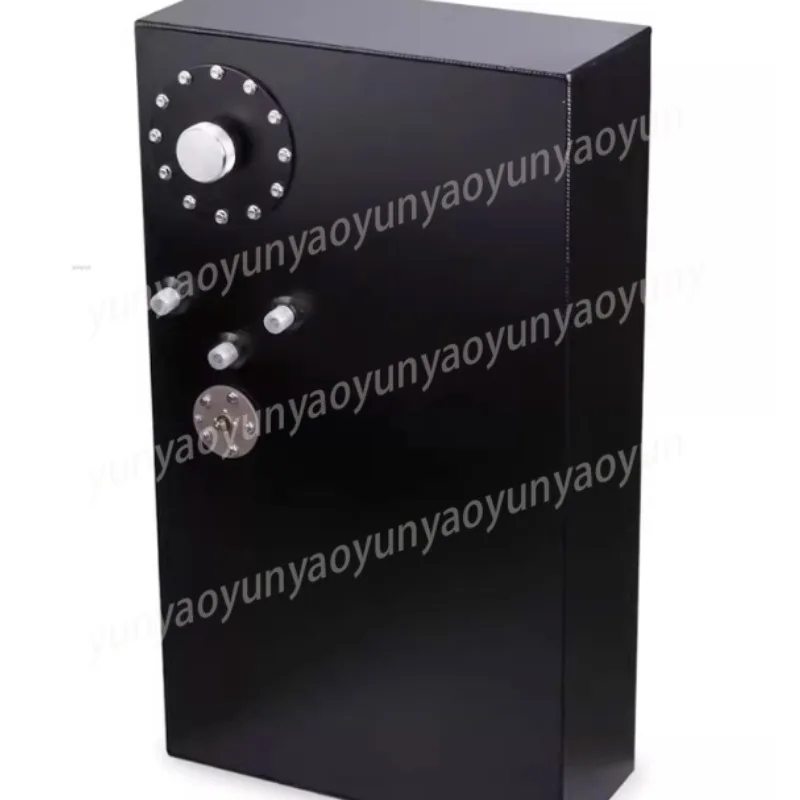 Auto Modification Parts 58 Liters L Rectangular Aluminum Alloy 15 Gallons Lower Fuel Tank Plastic Cover with Sensor