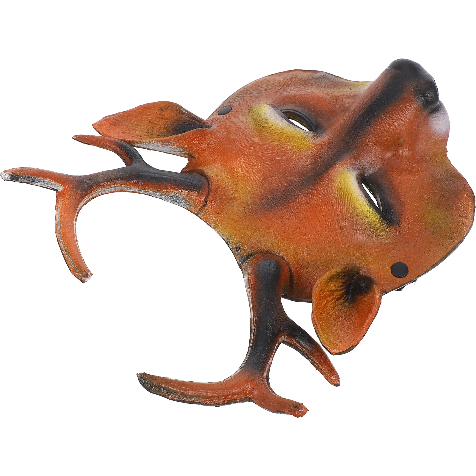 

Reindeer Mask Full Face Costume Prop Halloween Masquerade Party Cosplay Deer Antlers Durable Non Fading Comfortable