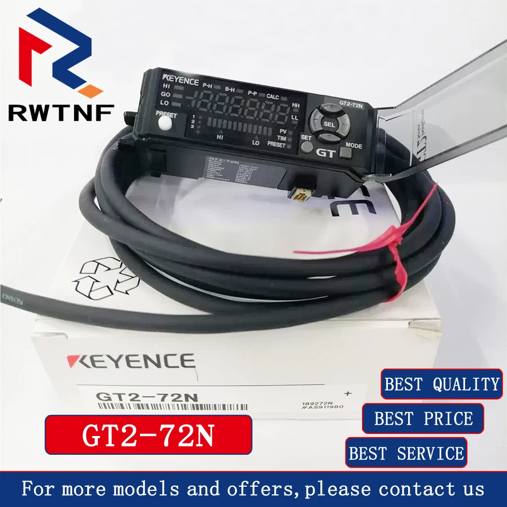 

Совершенно новый оригинальный контактный цифровой датчик GT2-72N KEYENCE