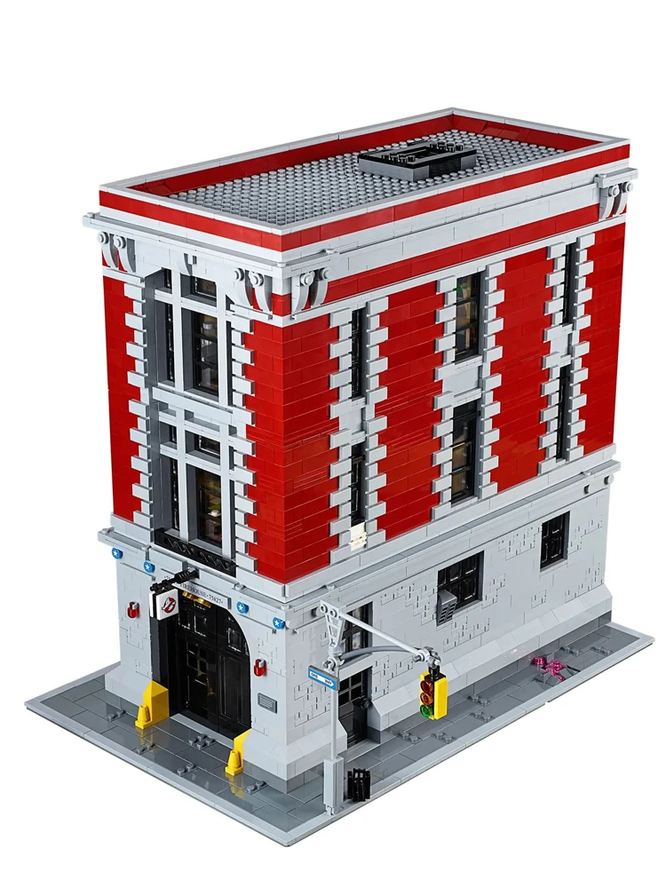 4634 stuks Ghostbusters Firehouse Hoofdkwartier Bouwstenen Diy Bricks Speelgoed Volwassenen Verjaardagscadeau Compatibel Met Set 75827 - afbeelding 2