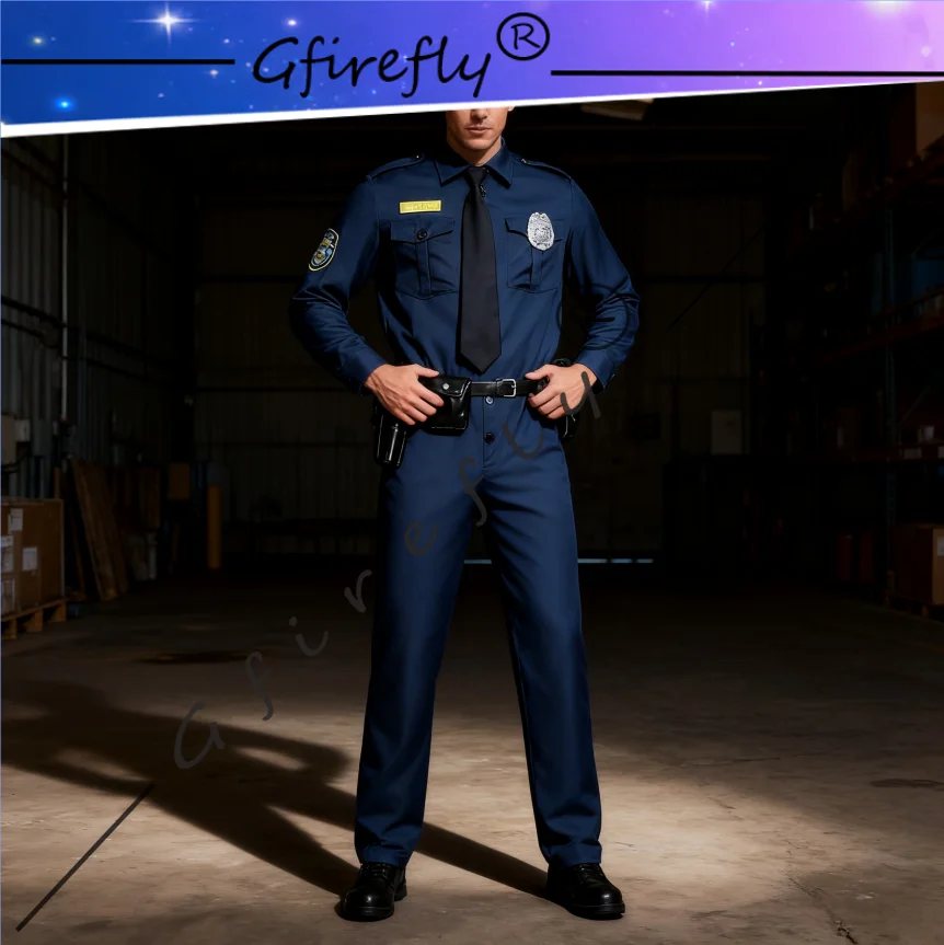 

Animated Feature Film Rabbit Police Officer Cosplay Costume Fox Uniform Christmas Stage Performance Costume