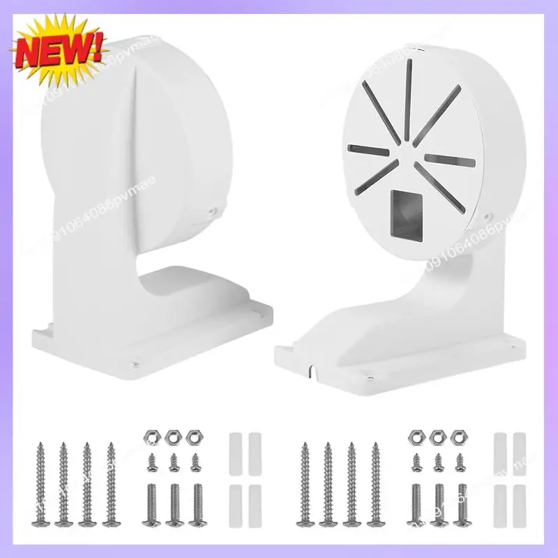 

T24C Security Camera Mount Bracket,ABS Indoor Outdoor Wall Mount L-Type Bracket For CCTV Security Dome IP Camera Mounting
