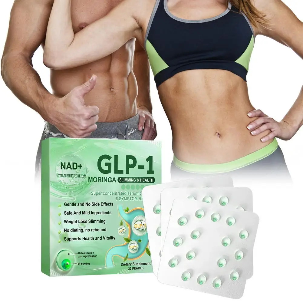 GLP-1 Slimming Health Pearls NAD+ Ultra Concentrated Essence liquid Improve Metabolism Fats Burning Addressing Obesitys