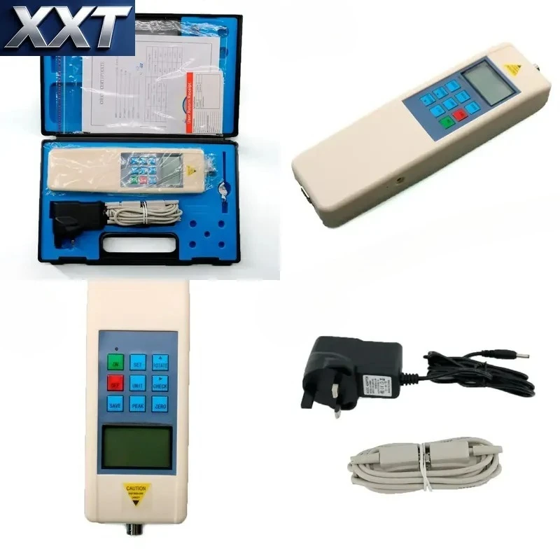 XXT 2026 Hot Sell Portable Push Pull Force Tester Digital Auto Conversion Device For Compression Tension Strength Measurement
