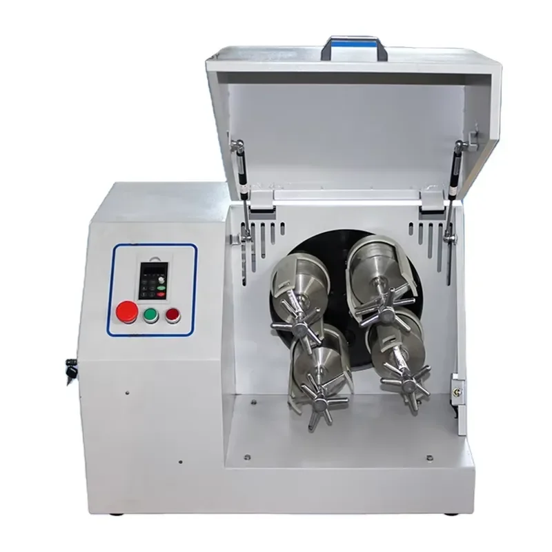 i High-Efficiency Horizontal Ball Mill with Agate / / Balls & Matching Grinding Jar