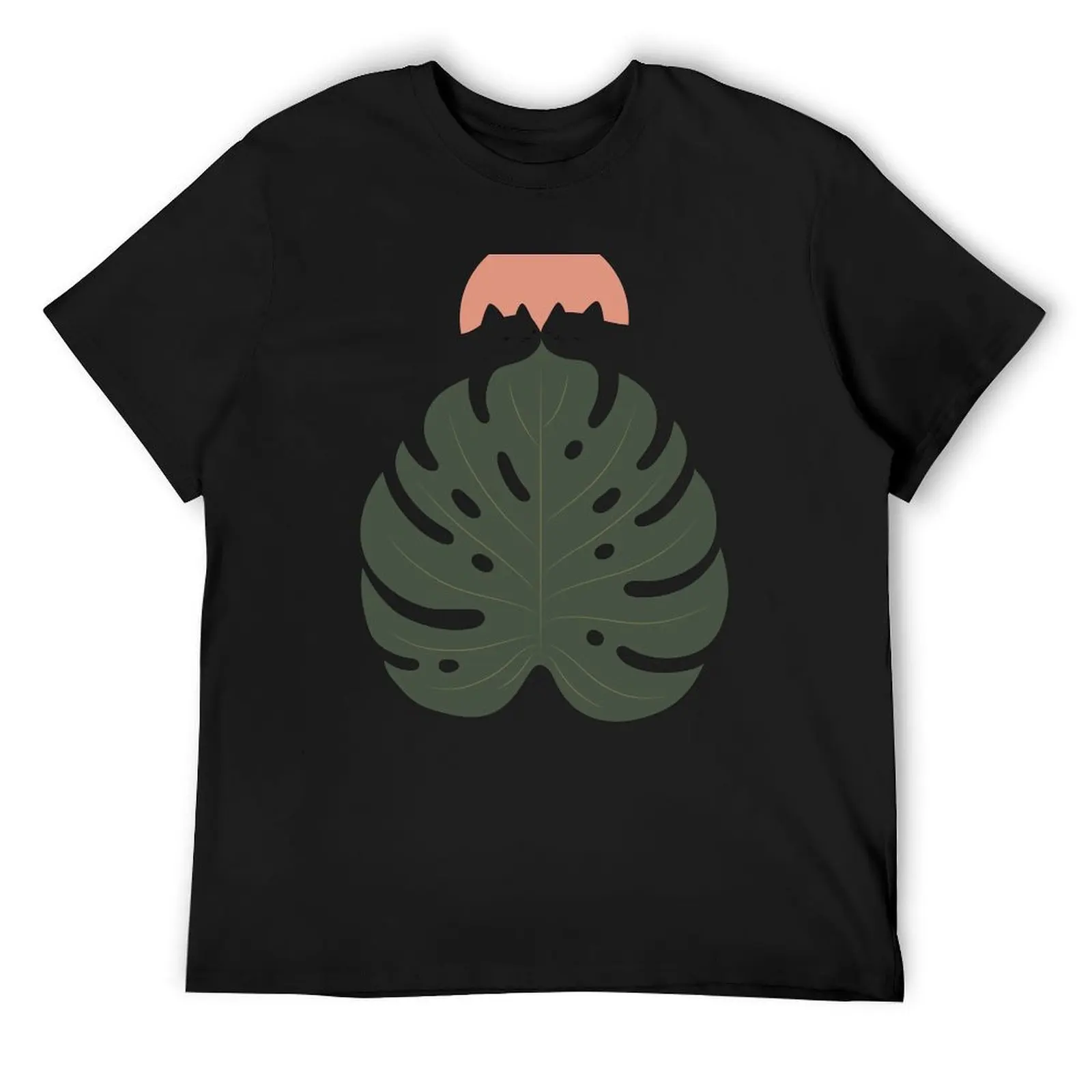 

Cat and Plant 37 T-Shirt fashion shirts graphic t shirts summer tops mens t shirt
