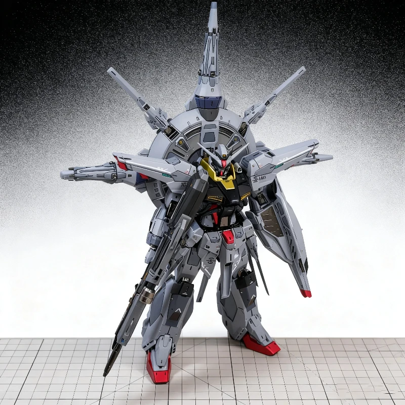 Mg 1/100 kit de modelo de montagem de providência figuras de ação mestre grau móvel terno brinquedo plástico coletar ornamentos menino presente surpresa