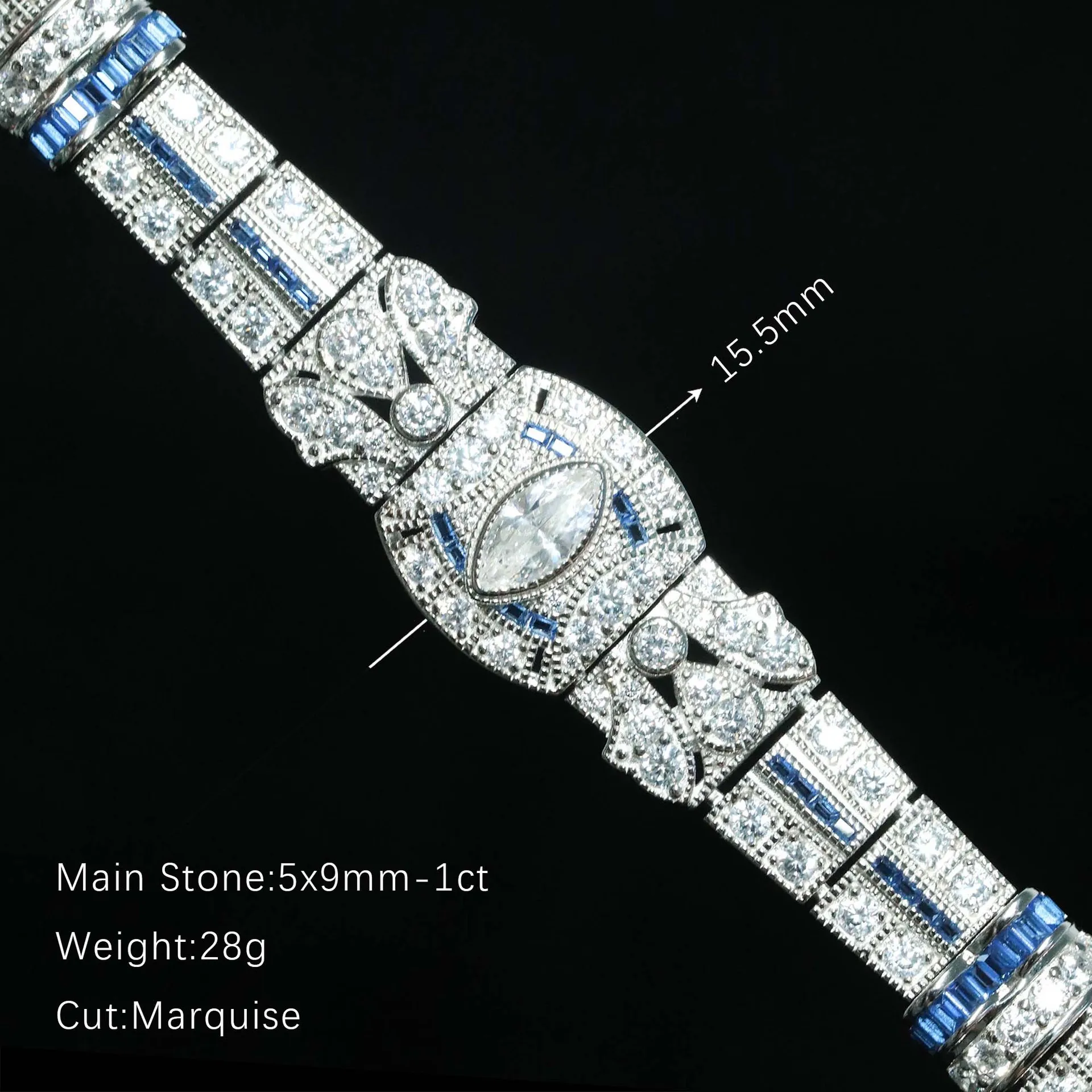 SongYun Jewelry 925 Sterling Silver Bangle 5A CZ Gemstones Designer High Carbon Gemstones 925 Sterling Silver Bangle Accessories