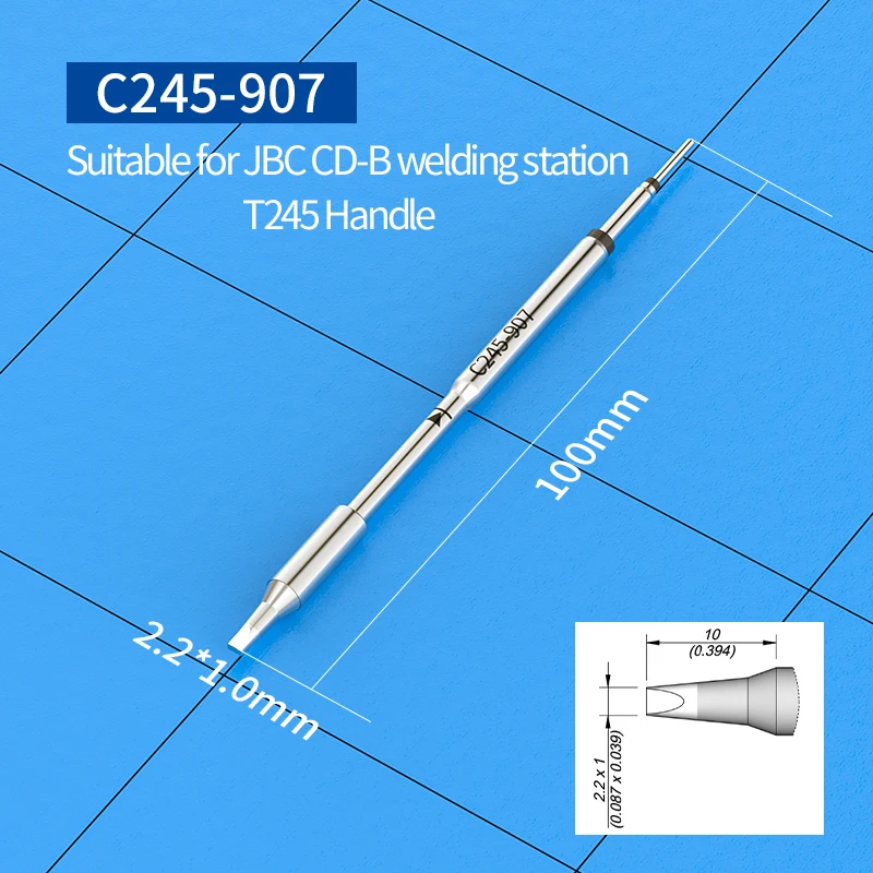 for JBC C245 Soldering Iron Tips C245-756 C245-966 C245-908 solder tip Universal JBC T245 Welding Handle Soldering Station