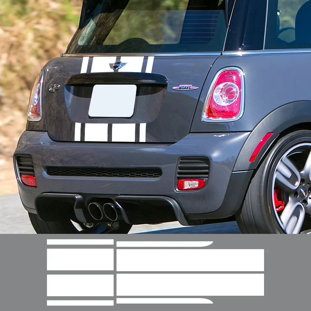 Auto Haube Abdeckung Stamm Aufkleber Auto Decor Vinyl Aufkleber Zubehör Für MINI John Cooper Funktioniert F54 F55 F56 F60 R53 R56 R58 R59 R61