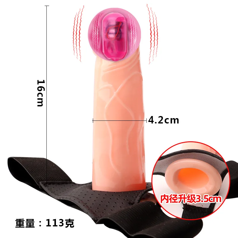 حزام على سراويل دسار جوفاء مثليه هزاز الشرج الديك G-بقعة الانتصاب مساعدة تسخير القضيب ED AID ديك لعبة الجنس للرجل #5