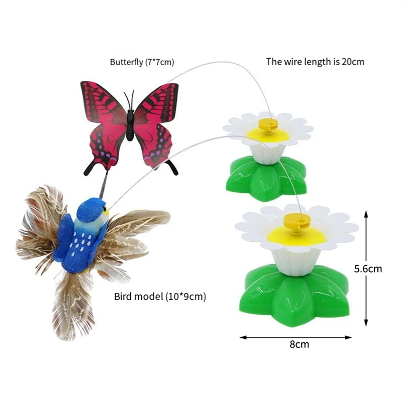 HOT-Pet Toy Rotating Electric Flying Colorful Interactive Intelligence Training Rotating Funny Toys