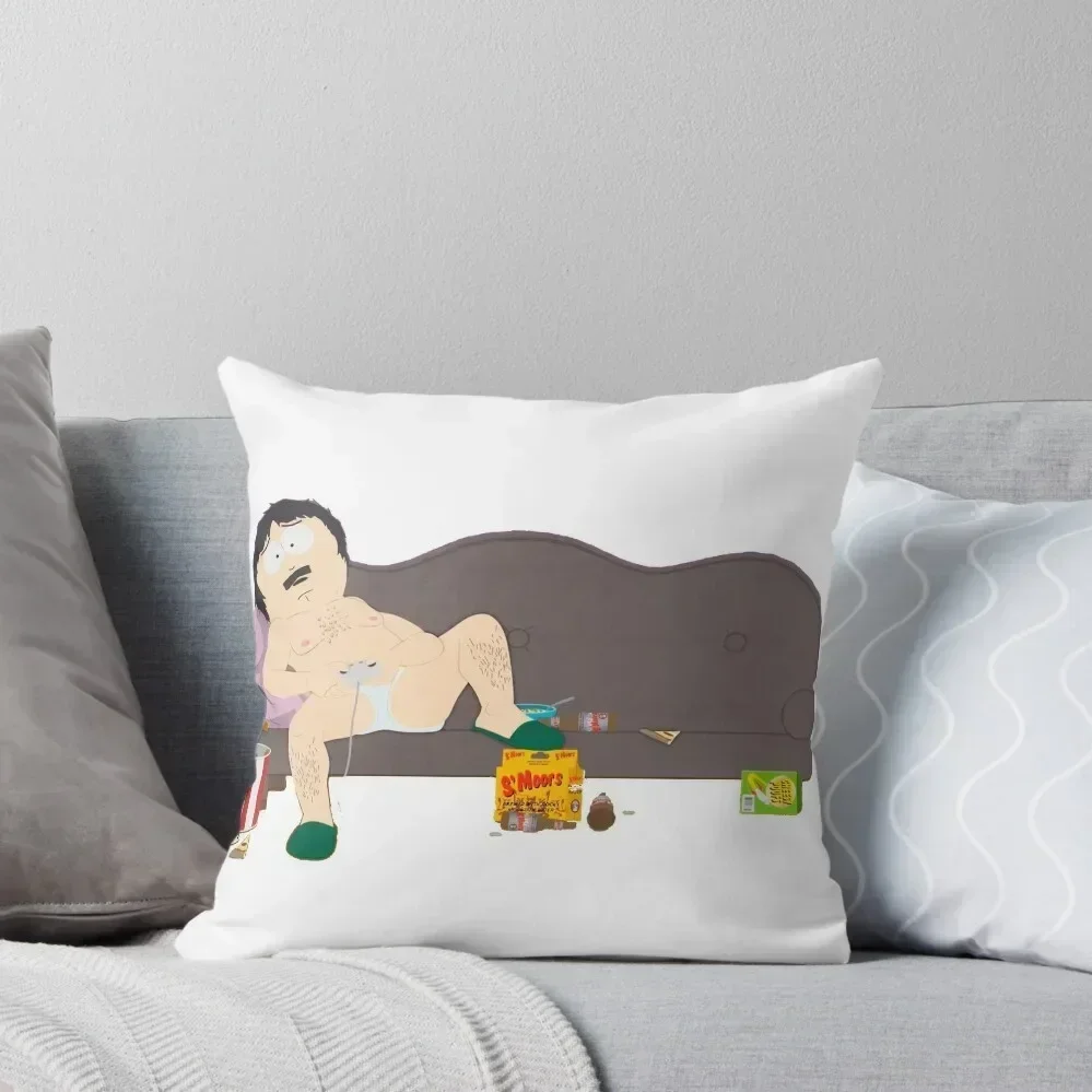 Randy Marsh Couch Throw Pillow Elastic Cover For Sofa Sofa Cushions Christmas Covers For Cushions Room decorating items pillow