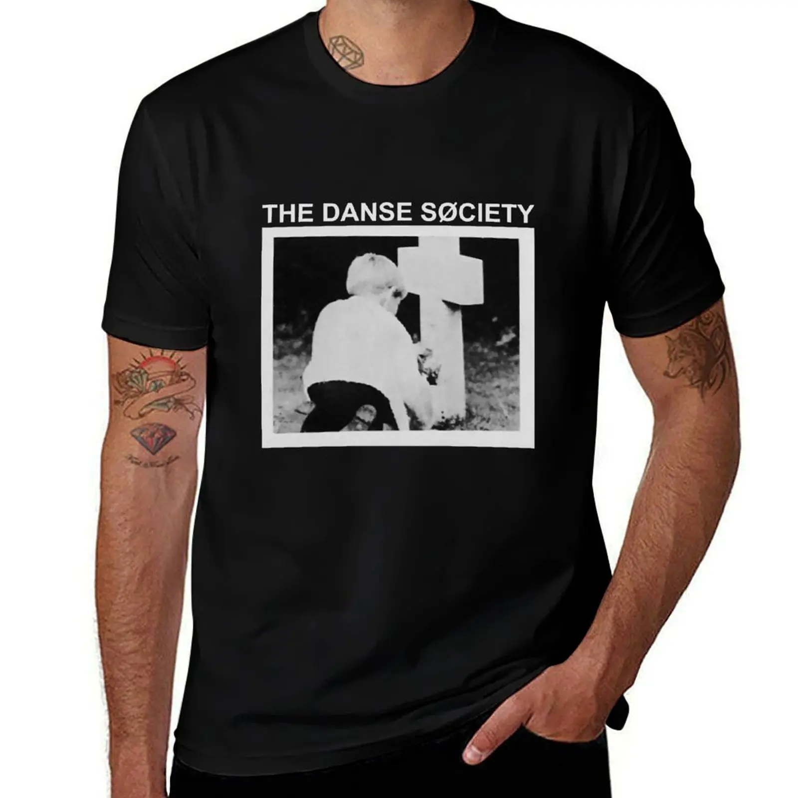 the danse society T-Shirt Big and Tall Loose Fit T-Shirt