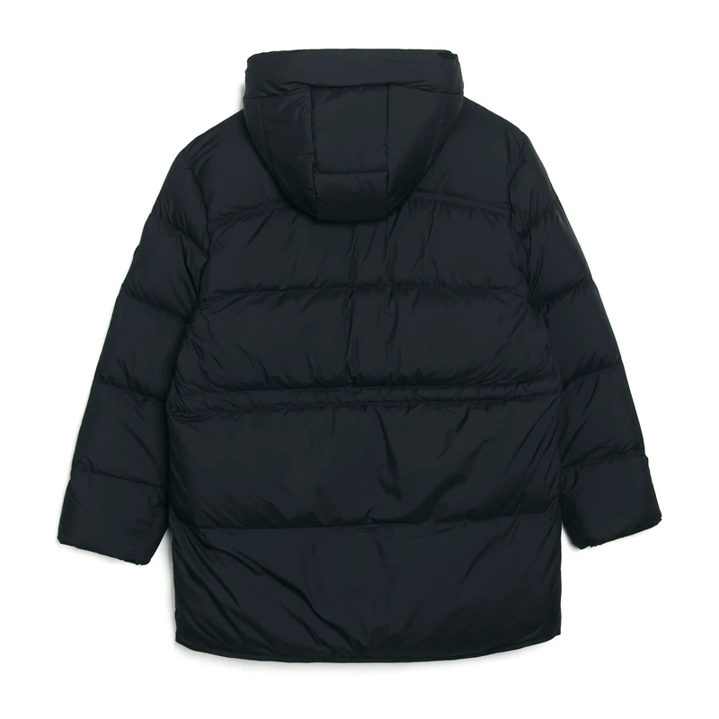 Li-Ning Women's Training Down Jacket 100%Polyester 90%Duck Down Regular Fit Warm LiNing Sports Winter Hooded Coat AYMV188