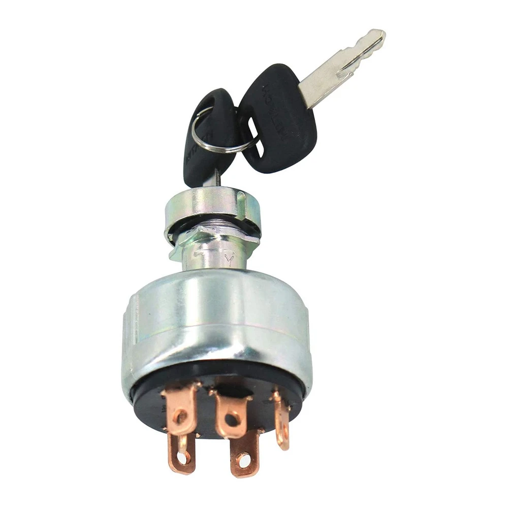 4186743 4186745 Ignition Switch with 2 Keys for Hitachi EX160WD EX200 Excavator Digger Ignition Switch Lock Cylinder