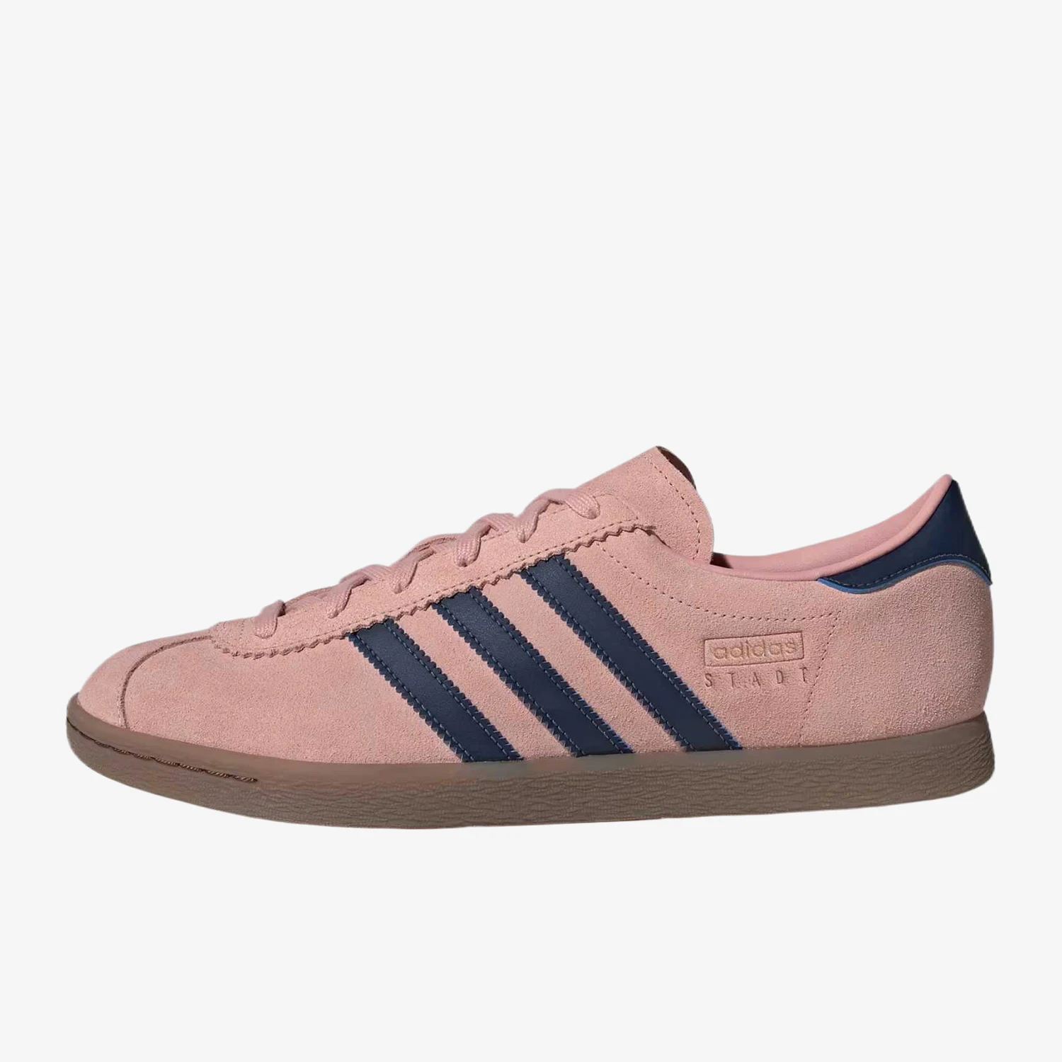 Adidas genuine clover Stadt new men's pink blue casual shoes JQ9010